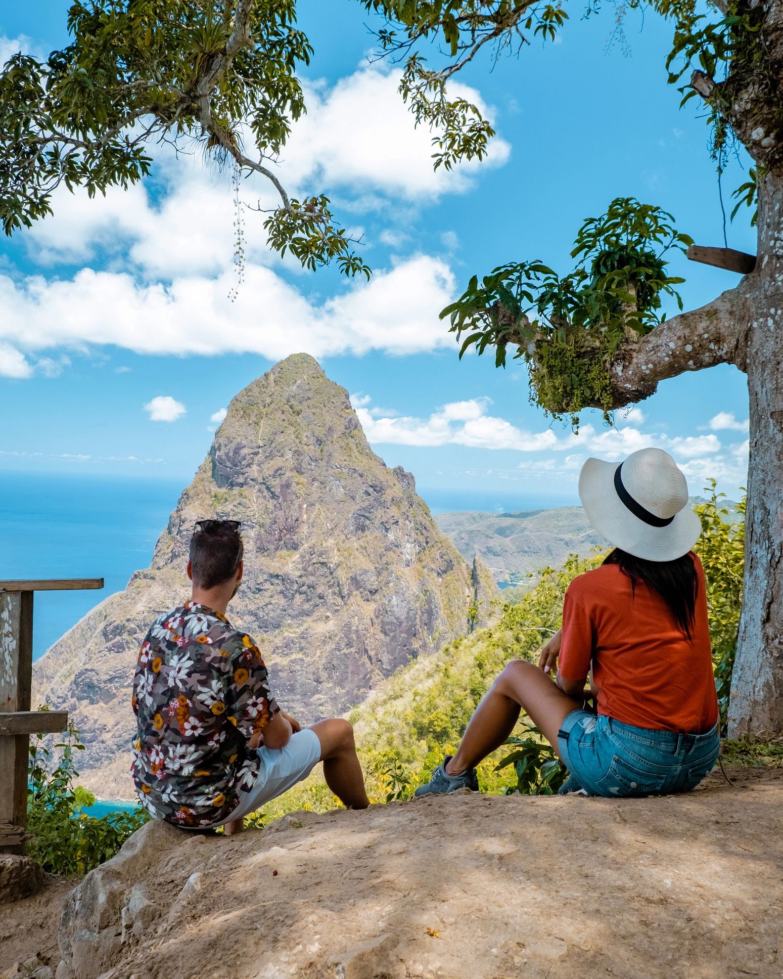 Hiking the Iconic Pitons